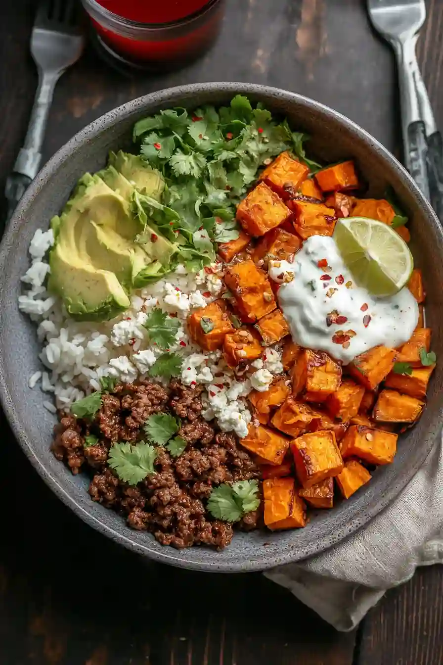 Sweet Potato Taco Bowl Recipe – Cozy, Flavor-Packed Dinner