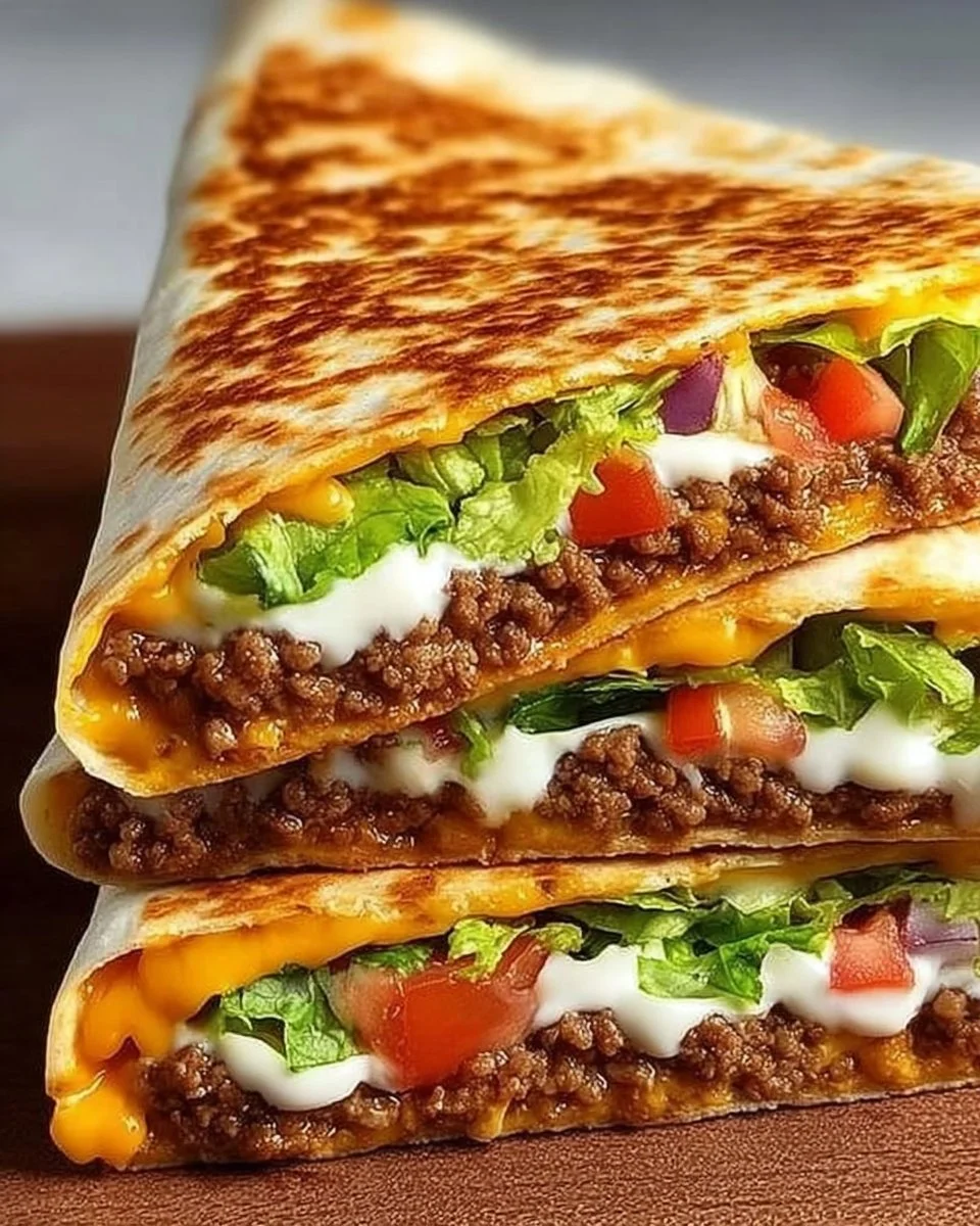 Delicious Keto Crunchwraps recipe for a healthy, guilt-free meal option.