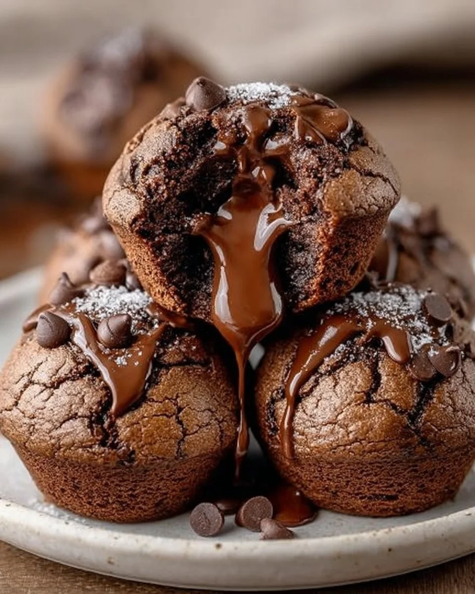 Chocolate Chip Brownie Bombs – Gooey, Fudgy & Loaded with Chocolate Bliss