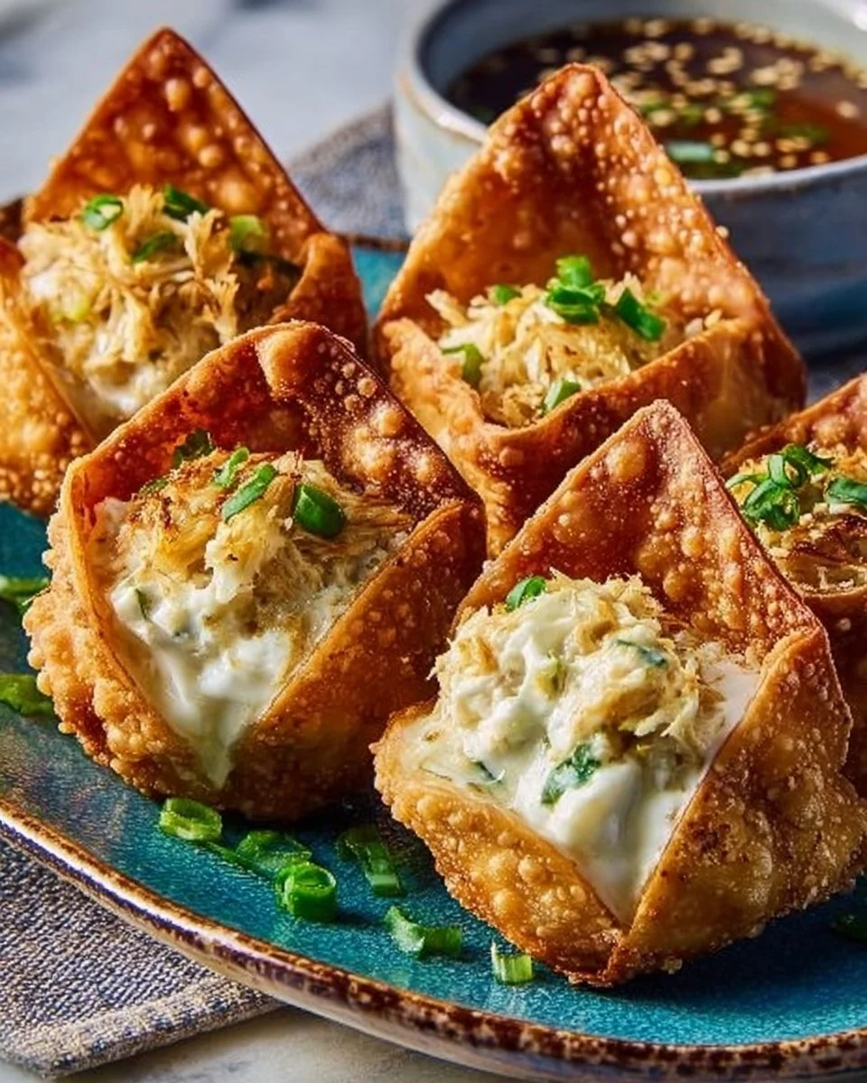 Crispy Crab Rangoon Bombs – Crunchy Outside, Creamy Inside