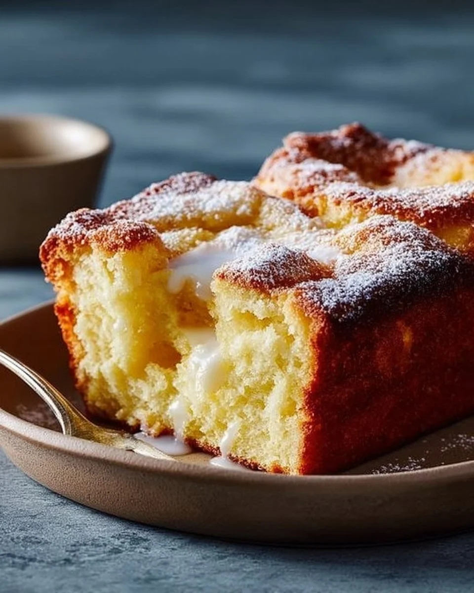 Moist and buttery French cake made from scratch with fresh ingredients