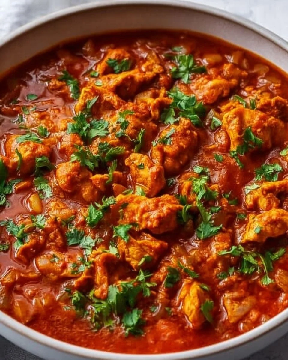 Healthy Slow Cooker Chicken Tikka Masala