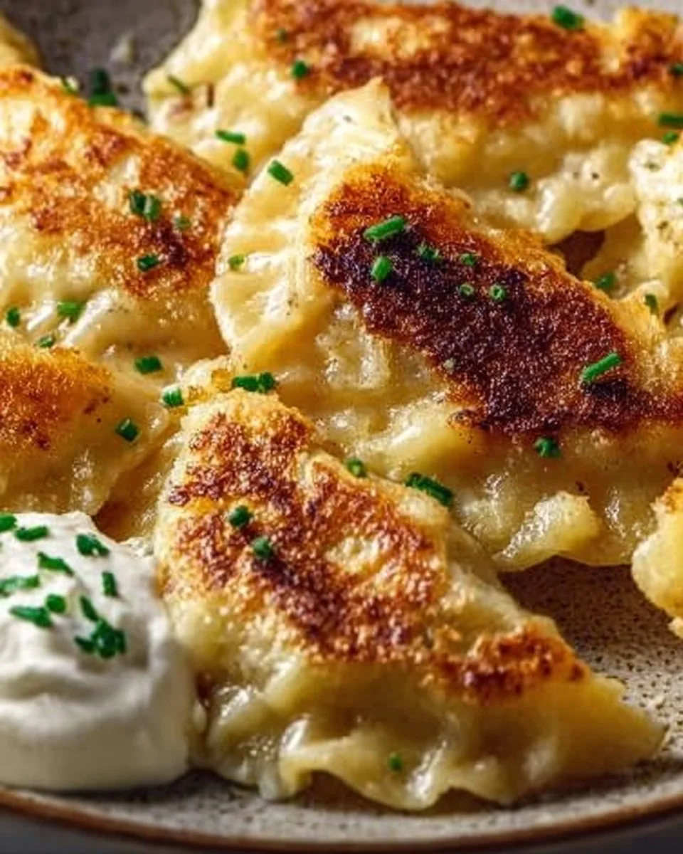 Potato and Cheese Pierogi