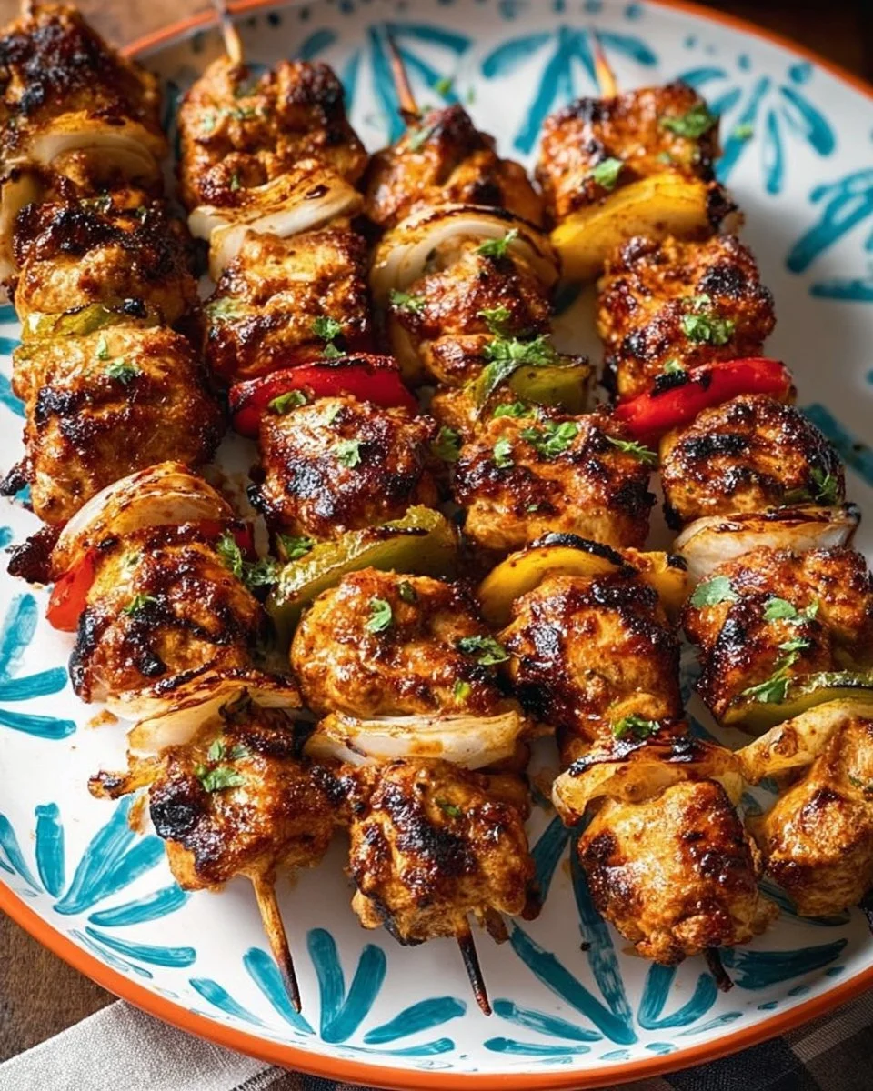 Home Page 14 Mexican BBQ Chicken Skewers